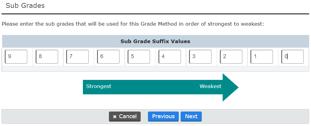 FAQ Can I Create A Grade Method That Uses Percentages Rather Than 